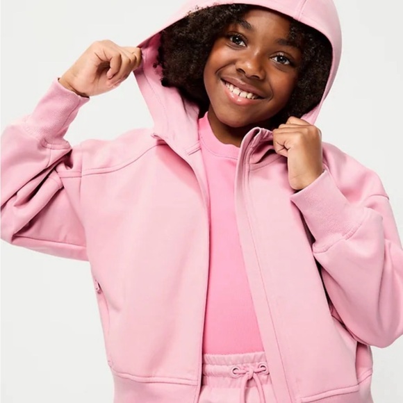 Old Navy Other - Pink Athletic Hoodie with Zippered Pockets